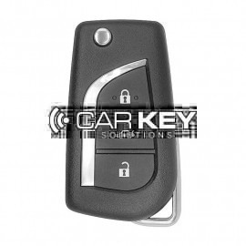 Originaler Klappschlüssel mit Fernbedienung für Toyota Camry (2016–2017), 3 Tasten, 433 MHz, Teilenummer: 89070-06730