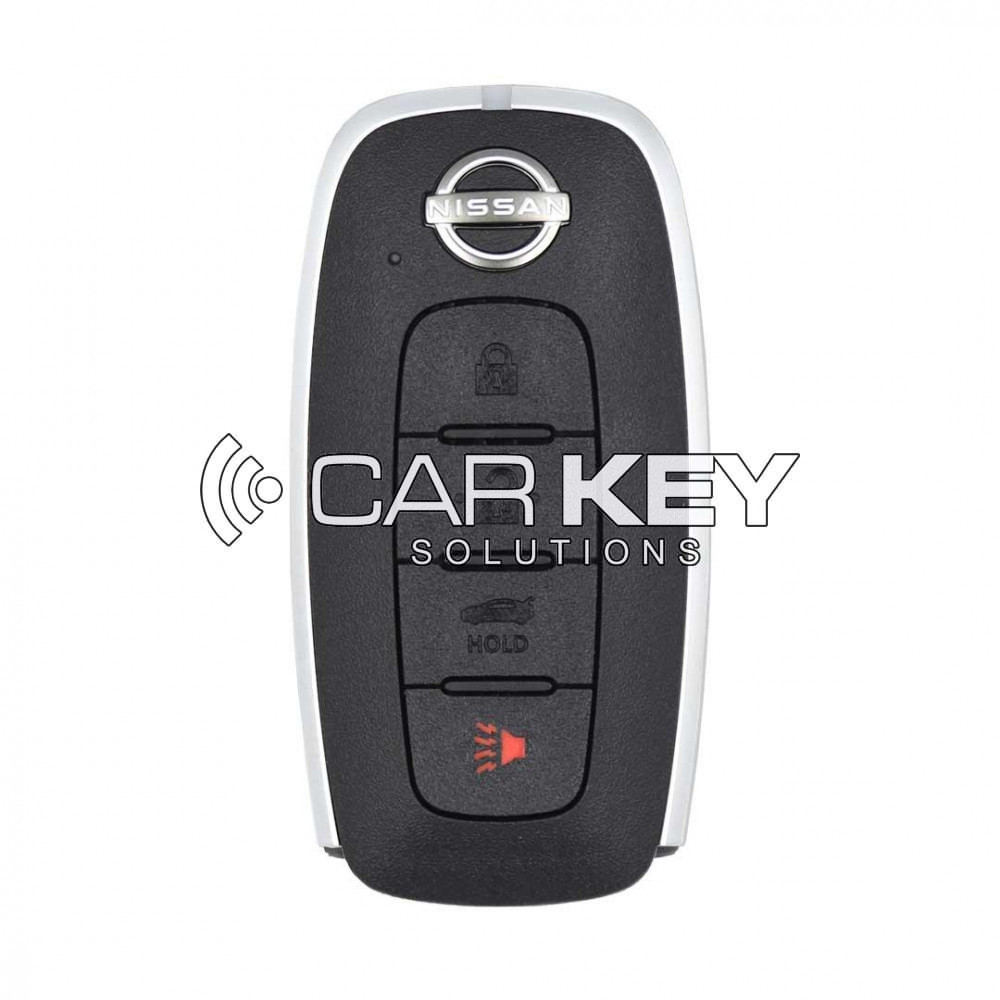 Originaler Smart-Fernbedienungsschlüssel für Nissan Versa 2023 mit 3+1 Tasten, 433 MHz, 285E3-6LY1A / 285E3-6LY1E