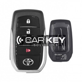Originaler Smart-Fernbedienungsschlüssel für Toyota Fortuner SW4 (2016–2022) mit 4 Tasten und 433 MHz