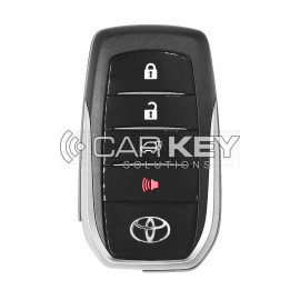 Originaler Smart-Fernbedienungsschlüssel für Toyota Fortuner SW4 (2016–2022) mit 4 Tasten und 433 MHz