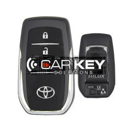 Originaler Smart-Fernbedienungsschlüssel für Toyota Hilux (2016–2023), 433 MHz, Teilenummer: 89904-0K061 / 89904-0K490