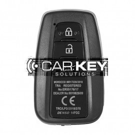 Originaler Smart-Fernbedienungsschlüssel für Toyota Land Cruiser Prado (2020–2023), 3 Tasten, 433 MHz, 89904-60V60