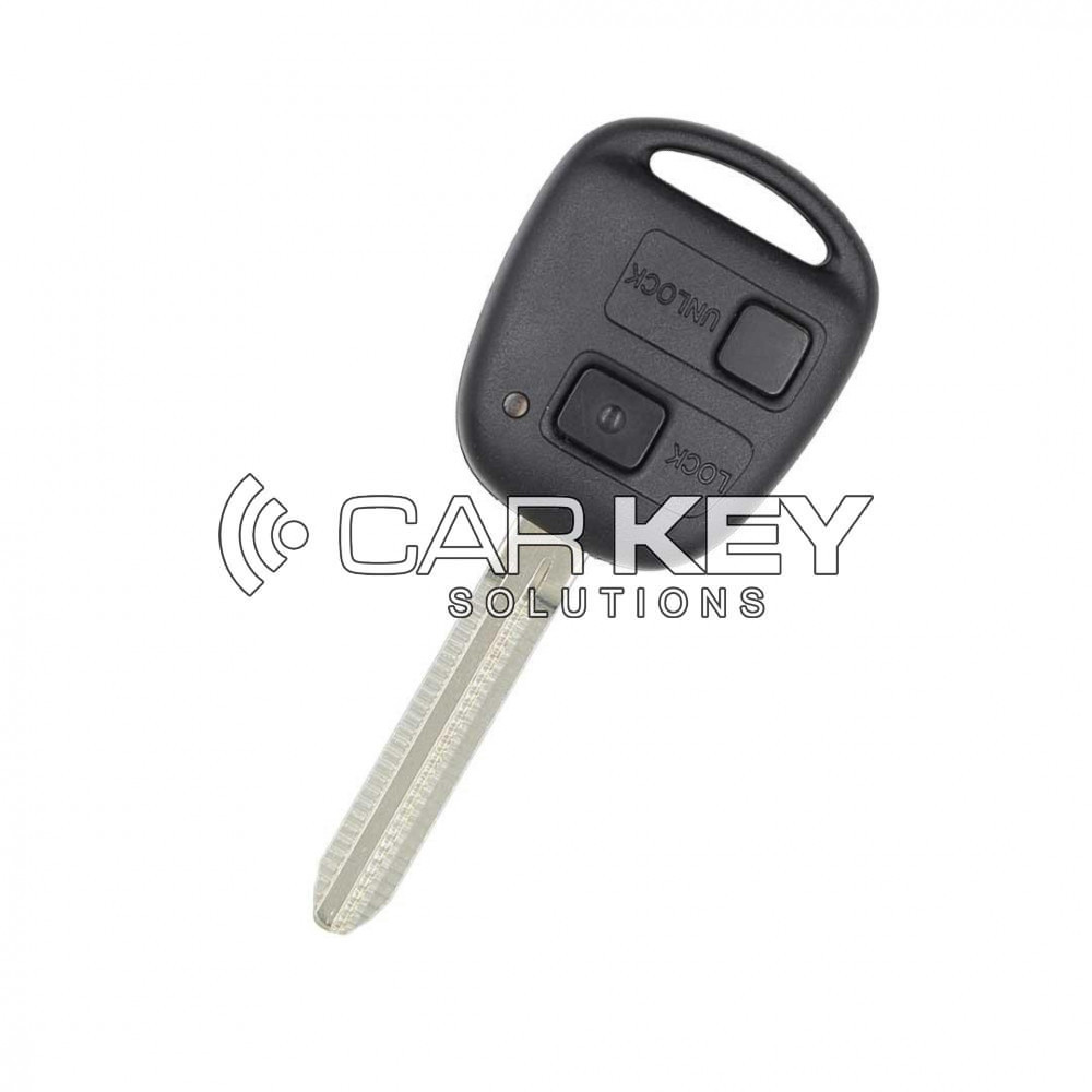 Original-Fernbedienungsschlüssel für Toyota Land Cruiser Prado (2007–2009), 2 Tasten, 433 MHz, 89070-60792