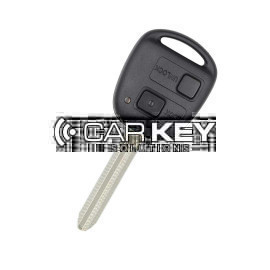 Original-Fernbedienungsschlüssel für Toyota Land Cruiser Prado (2007–2009), 2 Tasten, 433 MHz, 89070-60792