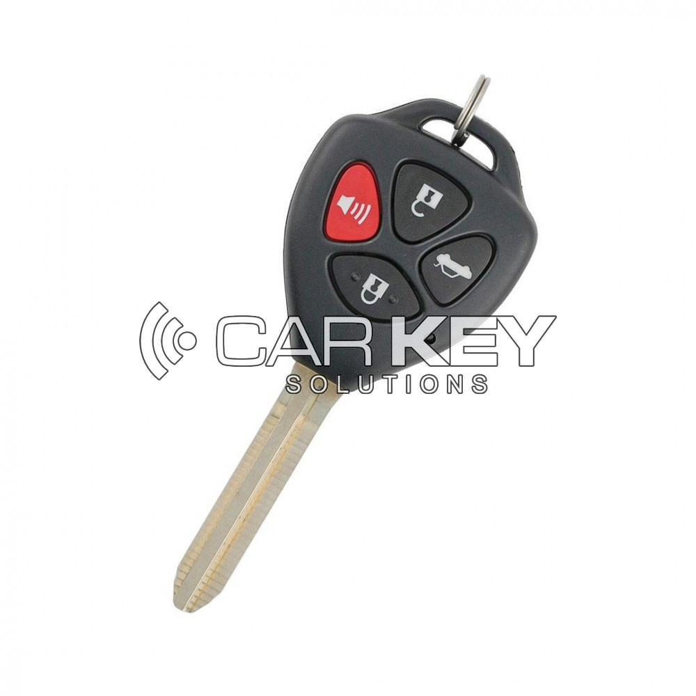 Original-Funkschlüssel für Toyota Camry 2012–2015, 4 Tasten, 433 MHz, ID 67 G, Transponder 89070–06460