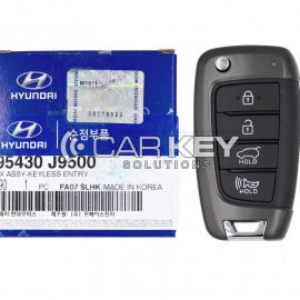 Original-Klappschlüssel für Hyundai Kona 2018–2019, 433 MHz, 95430-J9500