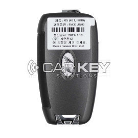 Original-Klappschlüssel für Hyundai Kona 2019, 4 Tasten, 433 MHz, 95430-J9700