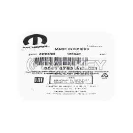 Original-Klappschlüssel für Jeep Wrangler 2018–2025, ohne Tasten, 68416785AB/68416785AC