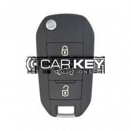 Original-Klappschlüssel für Peugeot 508 301 2013–2017, 3 Tasten, 433 MHz FSK