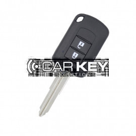 Original-Schlüsselkopf-Fernbedienung für Mitsubishi Eclipse 2014, 2 Tasten, 433 MHz, 6370C134