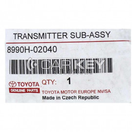 Original-Smart-Key für Toyota Corolla 2019, 433 MHz, 8990H-02040/8990H-02370