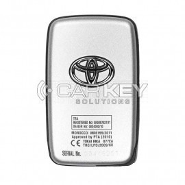 Original-Smart-Key für Toyota Land Cruiser 2013–2015, 433 MHz, 89904-60B01/89904-60B02/89904-60B03