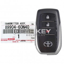 Original-Smart-Key für Toyota Land Cruiser 2018–2019, 433 MHz, 89904-60N40/89904-60N41/89904-60N42