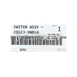 Original-Smart-Key-Fernbedienung für Infiniti JX35 2014, 433 MHz, 285E3-3JA5A