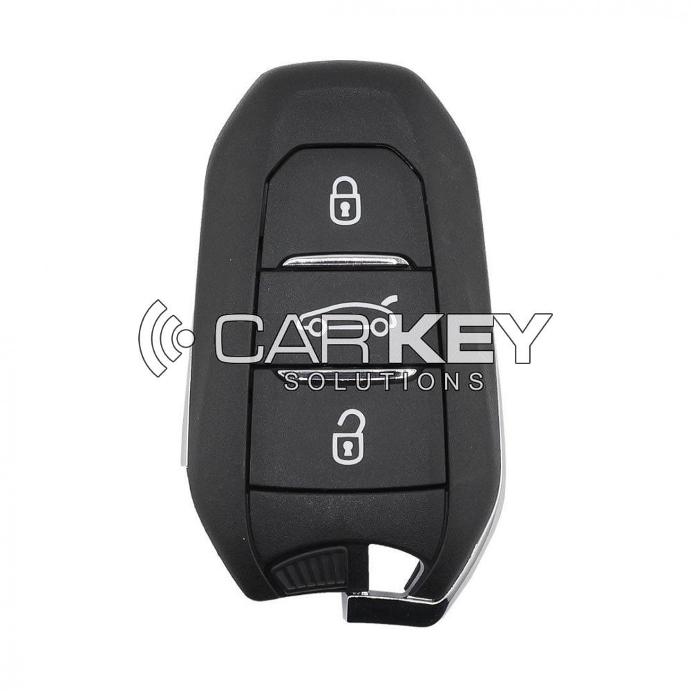 Peugeot 3008 2023 Original Smart Funkschlüssel 3 Tasten Limousine 433,92 MHz FSK Chip 4A