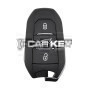 Peugeot 3008 2023 Original Smart Funkschlüssel 3 Tasten Limousine 433,92 MHz FSK Chip 4A