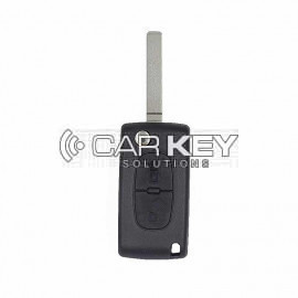 Peugeot 308 3008 5008 Citroen Berlingo 0536 Modell Flip Remote Key 2 Tasten 433 MHz FSK VA2 Blade