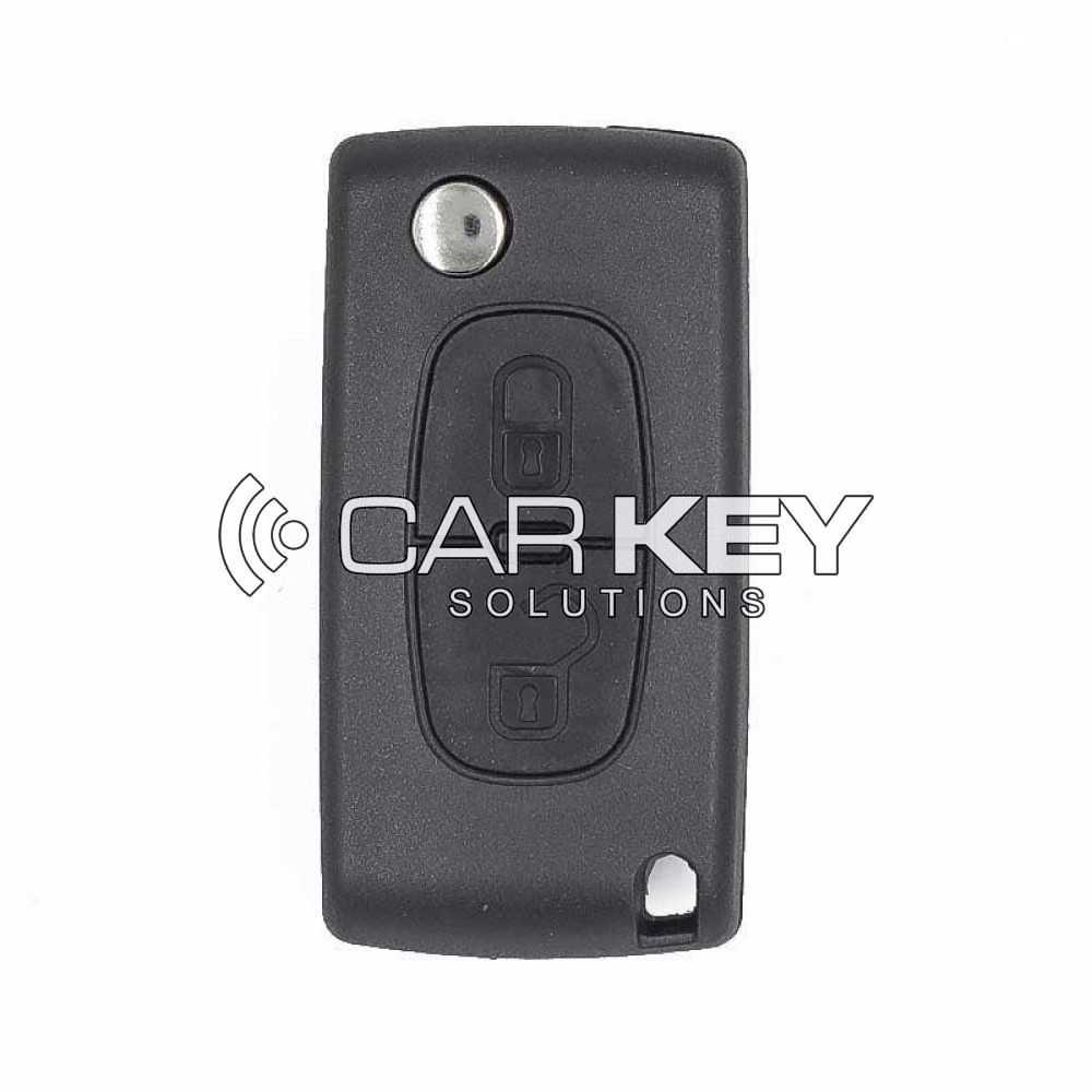 Peugeot 308 3008 5008 Citroen Berlingo 0536 Modell Flip Remote Key 2 Tasten 433 MHz FSK VA2 Blade