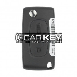 Peugeot 308 Original Klappfernbedienung 2 Tasten 433MHz ASK