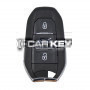 Peugeot Citroen Ds Smart Remote Key 3 Tasten 433 MHz ID46 Transponder