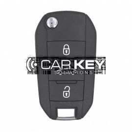 Peugeot Klappschlüssel 3 Tasten 433MHz FSK AES Transponder