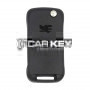 Porsche Cayenne 2002-2009 Smart Flip Remote 2+1 Taste 433MHz