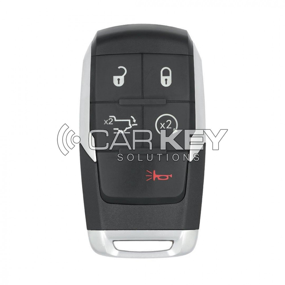 Ram 3500 2019–2021 Smart-Remote-Schlüssel 4+1 Tasten 433 MHz 68375456AB