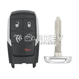 Ram 3500 2019–2021 Smart-Remote-Schlüssel 4+1 Tasten 433 MHz 68375456AB