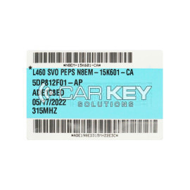 Range Rover SVR 2018-2023 Original Smart-Fernschlüssel 4+1 Tasten 315 MHz N8EM-15K601-CA