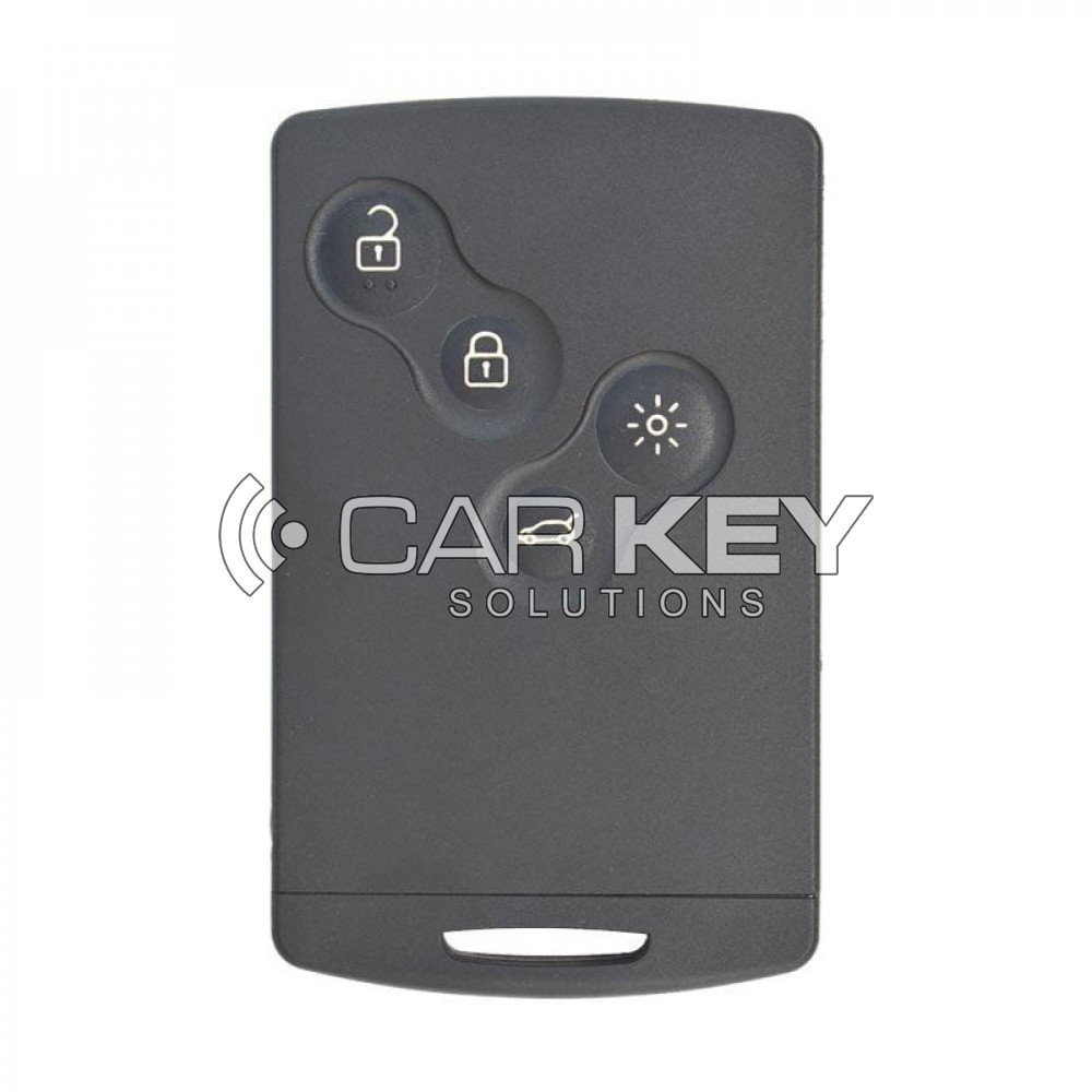 REN Clio4 Capture 2016 Proximity-Smartcard-Schlüssel, 4 Tasten, 433 MHz, AES-Transponder, FCC-ID: LXP T004