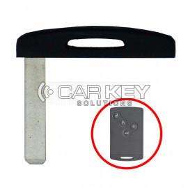 REN Clio4 Capture 2016 Proximity-Smartcard-Schlüssel, 4 Tasten, 433 MHz, AES-Transponder, FCC-ID: LXP T004