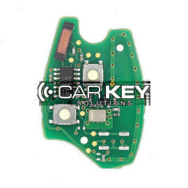 REN Duster 2013–2014 Original-Fernbedienung PCB 2 Tasten 433 MHz PCF7947 Transponder