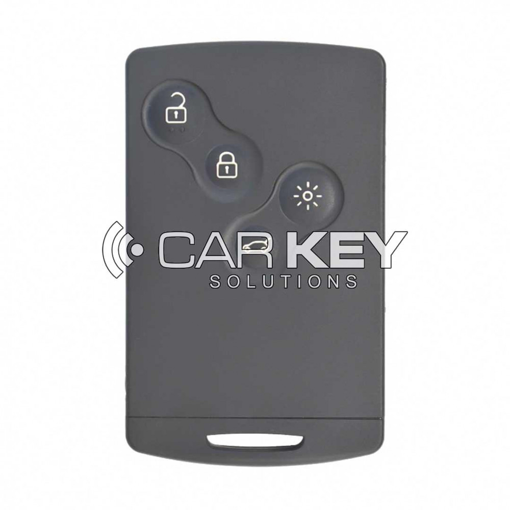REN Megane 3 – Fluence 3-Safrane Proximity-Funkschlüsselkarte 4 Tasten 433 MHz PCF7952 FCC-ID: 285975779R