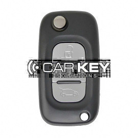 Ren Symbol Trafic Flip-Fernbedienungsschlüssel, 3 Tasten, 433 MHz, AES PCF7961M, Transponder, FCC-ID: CWTWB1G767