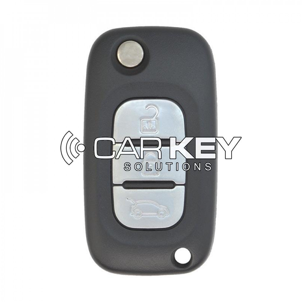 Renault Fluence Megane 3 Klappschlüssel, 3 Tasten, 433 MHz PCF7961A Transponder