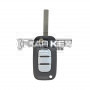 Renault Fluence Megane 3 Klappschlüssel, 3 Tasten, 433 MHz PCF7961A Transponder