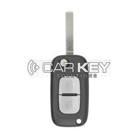 Renault Modifizierter Klapp-Funkschlüssel, 2 Tasten, 433 MHz, PCF7946, Transponder, FCC-ID: 1618477A