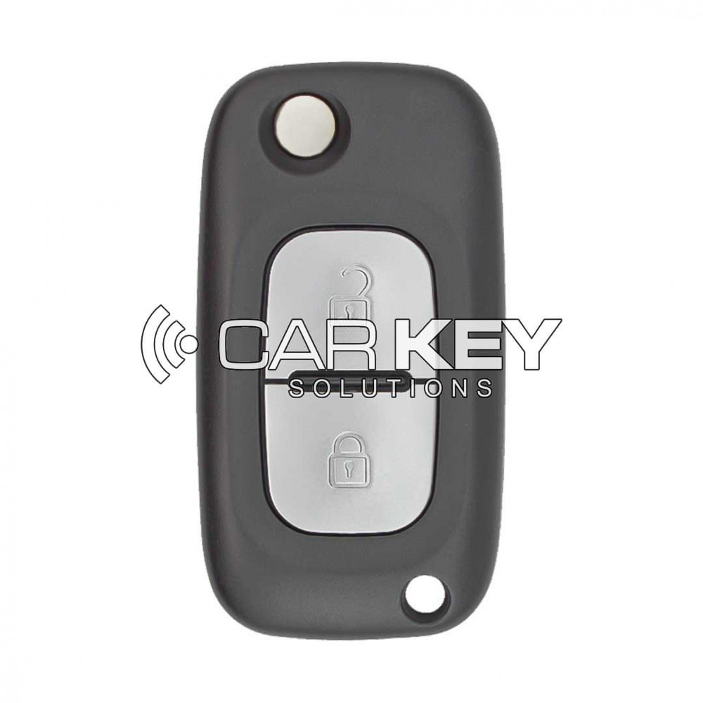 Renault Modifizierter Klapp-Funkschlüssel, 2 Tasten, 433 MHz, PCF7946, Transponder, FCC-ID: 1618477A