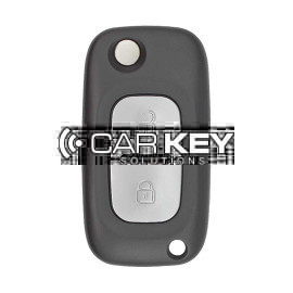 Renault Modifizierter Klapp-Funkschlüssel, 2 Tasten, 433 MHz, PCF7946, Transponder, FCC-ID: 1618477A