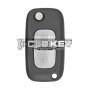 Renault Modifizierter Klapp-Funkschlüssel, 2 Tasten, 433 MHz, PCF7946, Transponder, FCC-ID: 1618477A