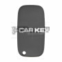 Renault Modifizierter Klapp-Funkschlüssel, 2 Tasten, 433 MHz, PCF7946, Transponder, FCC-ID: 1618477A