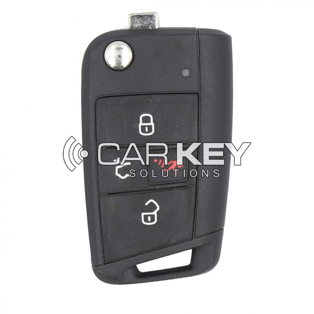 Seat MQB 2020–2023 Original-Klappfernbedienung (ohne Näherungssensor), 3+1 Tasten, 315 MHz, 6F0959752A