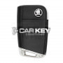 Skoda Original D Type Klappschlüssel 433 MHz 3 Tasten entsperrt 5G6959752D