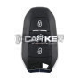 Smart-Fernschlüssel für Peugeot, Citroen, Opel, 3 Tasten, Licht, 433 MHz