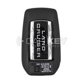 Smart-Fernschlüssel für Toyota Land Cruiser 2022–2024, 2+1 Tasten, 433,58/434,42 MHz, 8990H-60440/8990H-60481