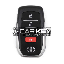 Smart-Fernschlüssel für Toyota Land Cruiser 2022–2024, 2+1 Tasten, 433,58/434,42 MHz, 8990H-60440/8990H-60481