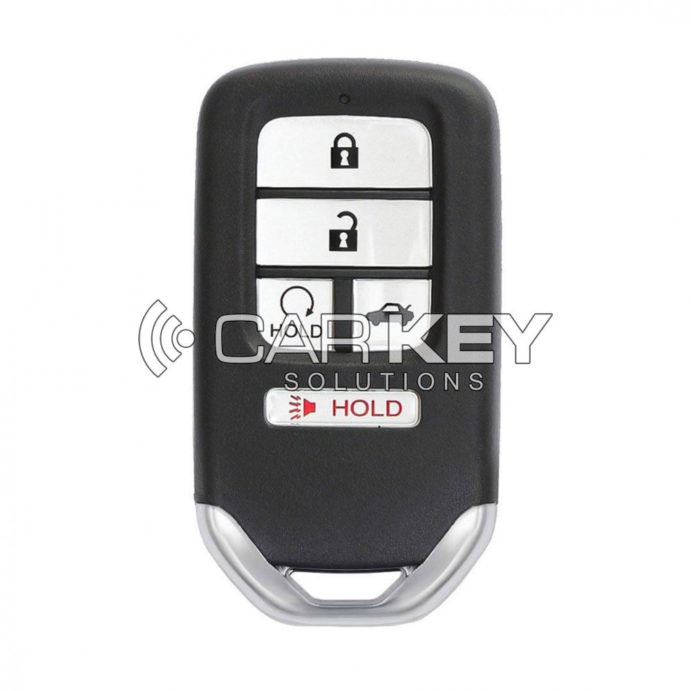 Smart-Remote-Schlüssel für Honda Civic 2016–2019, 4+1 Tasten, 433 MHz, FCC-ID: KR5V2X