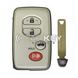 Toyota Aurion 2010 Smart Remote Key 3+1 Tasten 433MHz 89904-33431