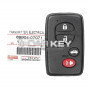 Toyota Avalon 2011 Original Funkschlüssel 4 Tasten 433MHz 89904–07071