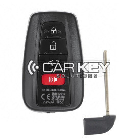 Toyota Avalon 2019 Smart Remote Key 3+1 Tasten 433 MHz 8990H-07040 / 8990H-07030